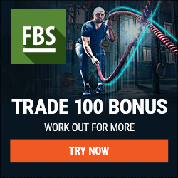 FBS free trade $100 no deposit bonus