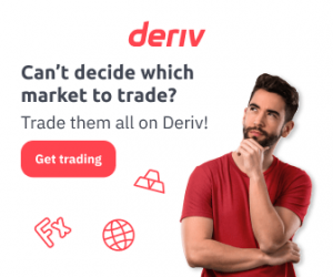 Link to the DERIV broker website