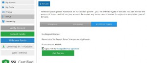 forexmart no deposit bonus activation
